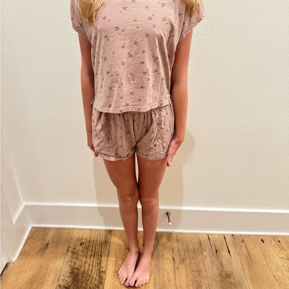 Rylee + Cru Starry Blush Pajama Set